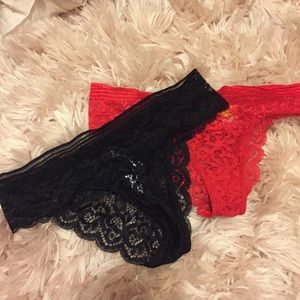 2 Brand new lace panties